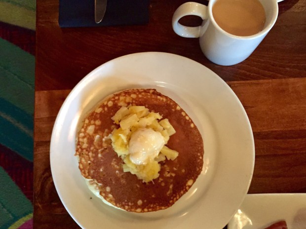 macadamia pineapple pancakes