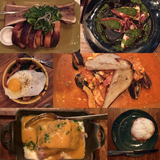 The Purple Pig Food Collage