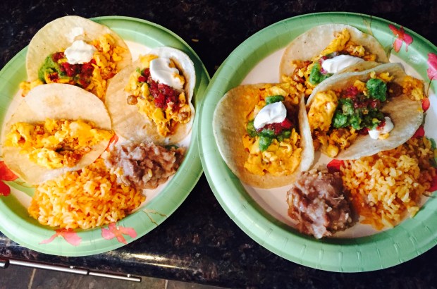 Breakfast tacos