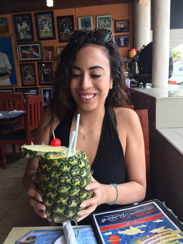 Pineapple pina colada